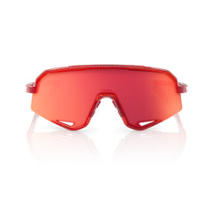 Gafas 100% Slendale Rojo Campari Traslucido Lente Hiper Rojo Fuego Espejo