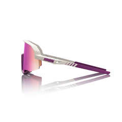 Gafas 100% Slendale Chalk Mate Lente Purpura Espejo