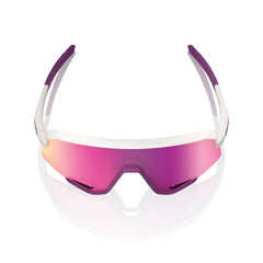 Gafas 100% Slendale Chalk Mate Lente Purpura Espejo