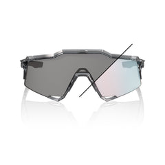 Gafas 100% Speedcraft Gris Polished Traslucido Lente Fotocromatico Dorado Rosa Espejo