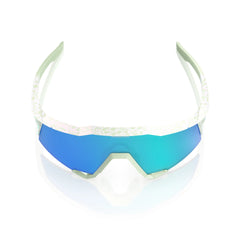 Gafas 100% Speedcraft LE Elly 2 Polished Light Verde Lente Azul Topaz Espejo