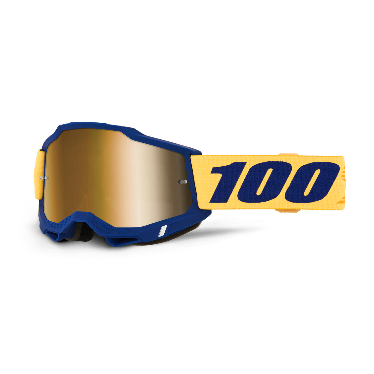 Goggle 100% Accuri 2 Desoto Lente Dorado Espejo