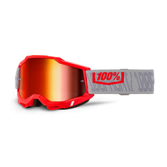 Goggle 100% Accuri 2 Gatorback Lente Rojo Espejo
