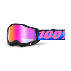 Goggle 100% Accuri 2 Superdome Lente Rojo Oscuro Espejo