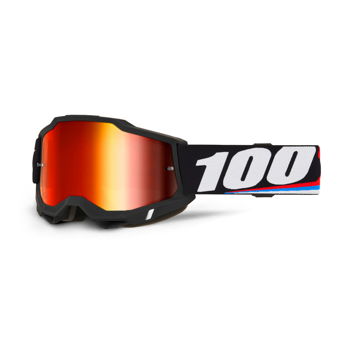 Goggle 100% Accuri 2 Magnus Lente Rojo Espejo