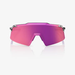 Gafas 100% Aerocraft LE Elly 3 Blanco Venom Lente Purpura Espejo