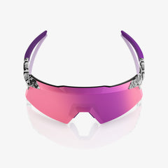 Gafas 100% Aerocraft LE Elly 3 Blanco Venom Lente Purpura Espejo