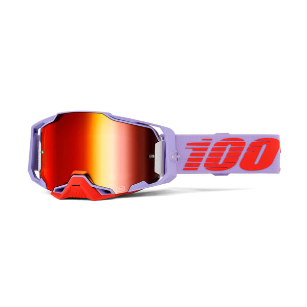 Goggle 100% Armega Fausto Lente Rojo Espejo
