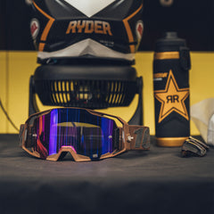 Goggle 100% ARmatic Salcedo Lente Purpura Espejo
