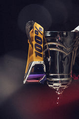 Goggle 100% Armega Difenbak Lente Purpura Espejo