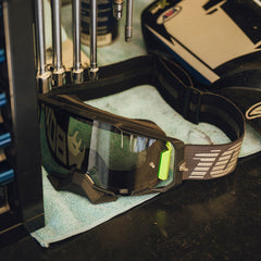 Goggle 100% Armega Tetsumi Lente Hiper Negro Espejo