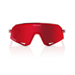 Gafas 100% Slendale Pidcock Rojo Brillante Holographic Lente Rojo Fuego Espejo