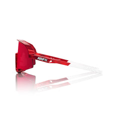 Gafas 100% Slendale Pidcock Rojo Brillante Holographic Lente Rojo Fuego Espejo