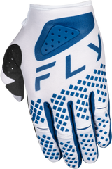 Guantes Fly Kinetic Center Blanco/Navy Niño