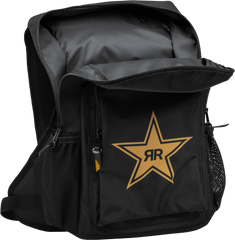 Morral Fly Jump Pack Rockstar Negro/Dorado