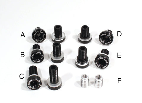 Adaptador y Tornillo Profile Manzana Elite 15/20mm 2 pc