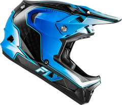 Casco Fly Werx-R Flow Carbon Negro/Azul/Blanco
