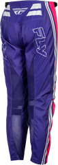 Pantalón Fly F-16 Raze Morado/Rojo/Amarillo Niño