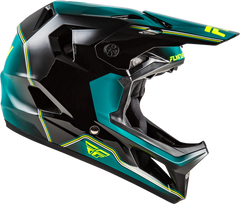 Casco Fly Rayce Repeat Negro/Teal/Hi Vis Niño