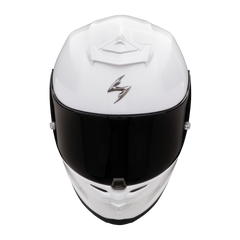 Casco Scorpion EXO-R1 Evo Air FIM Racing Blanco Perla