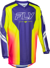 Jersey Fly F-16 Raze Morado/Rojo/Amarillo Niño