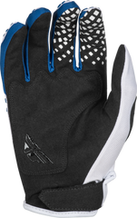 Guantes Fly Kinetic Center Blanco/Navy Niño