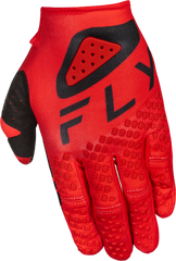 Guantes Fly Kinetic Center Rojo/Negro Niño