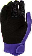 Guantes Fly F-16 Raze Morado/Rojo/Amarillo