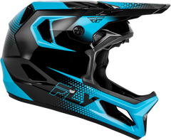 Casco Fly Rayce Sonar Negro/Azul Electrico