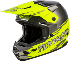 Casco Fly Kinetic Surge Gris/Hi-Vis Niño
