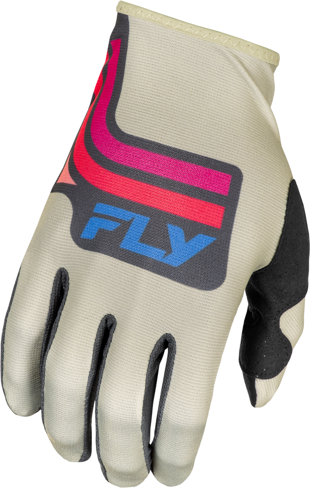 Guantes Fly Lite Vice Gris/Rosa/Coral Niño