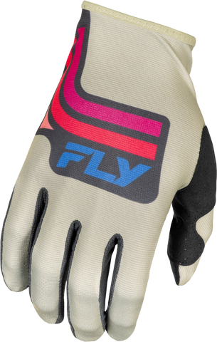 Guantes Fly Lite Vice Gris/Rosa/Coral