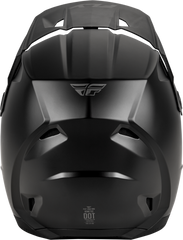 Casco Fly Kinetic Solid Negro Mate Niño