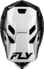 Casco Fly Rayce Repeat Negro/Blanco Niño