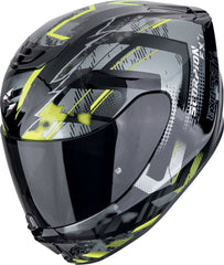 Casco Scorpion EXO-391 Cluter Negro/Amarillo Neon
