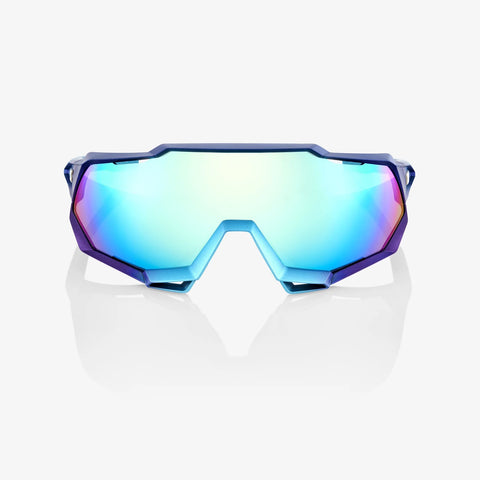 Gafas 100% Speedtrap Mate Metallic into The Fade Lente Azul Topaz Espejo