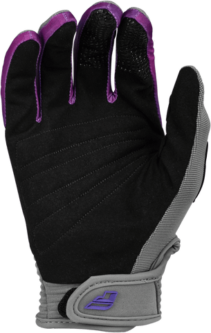 Guantes Fly F-16 Gris/Rosa/Purpura Niño