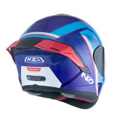 Casco NZI Wake Stream Legato Azul Cielo/Azul