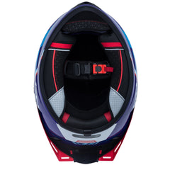 Casco NZI Wake Stream Legato Azul Cielo/Azul