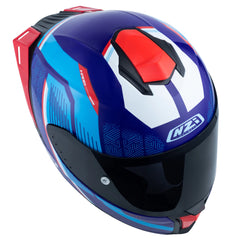 Casco NZI Wake Stream Legato Azul Cielo/Azul