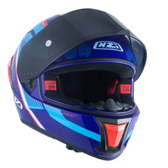 Casco NZI Wake Stream Legato Azul Cielo/Azul