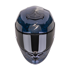 Casco Scorpion EXO-R1 Evo Onyx Air Carbon Azul