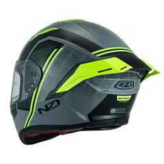 Casco NZI Wake Stream Legato Gris/Negro