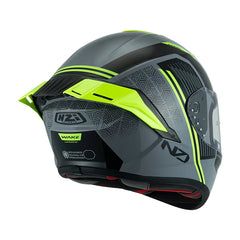 Casco NZI Wake Stream Legato Gris/Negro
