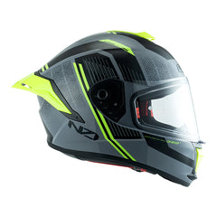 Casco NZI Wake Stream Legato Gris/Negro