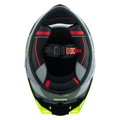 Casco NZI Wake Stream Legato Gris/Negro