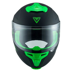 Casco  Fibra Giga 2 Stream Chroma Negro/ Verde Mate