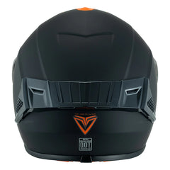 Casco  Fibra Giga 2 Stream Chroma Negro/Naranja Mate