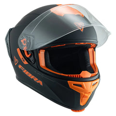 Casco  Fibra Giga 2 Stream Chroma Negro/Naranja Mate