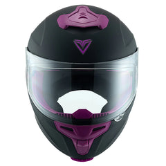 Casco  Fibra Giga 2 Stream Chroma Negro/Purpura Mate